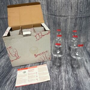 Spiegelau Hybrid White Wine Platinum‎ Lightweight 6 Piece Drinking Glasses